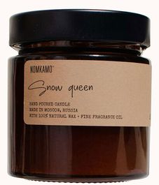SNOW QUEEN свеча в янтарной банке, Nomkamo