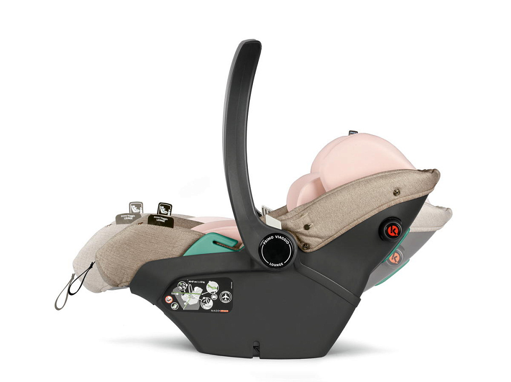 Коляска 3 в 1 Peg Perego Veloce Belvedere Lounge Mon Amour