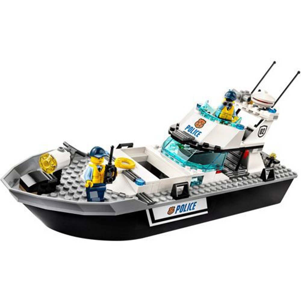 LEGO City: Полицейский патрульный катер 60129 — Police Patrol Boat — Лего Сити Город