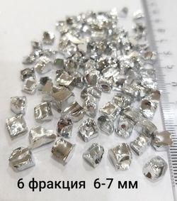 Стеклянная крошка Зеркальная всесторонняя фракция 6