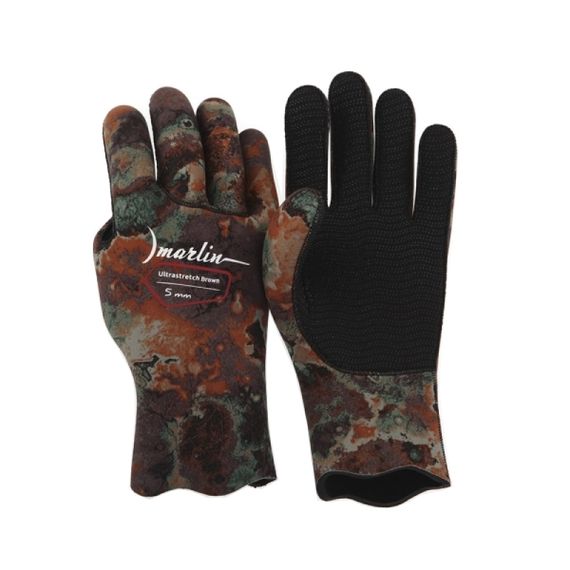 Перчатки Marlin Ultrastretch Brown 5 мм камуфляж