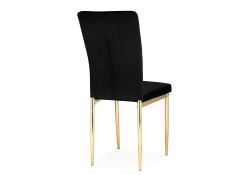 Стул на металлокаркасе Rek black / gold