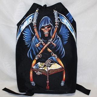 Торба Смерть с книгой и косами