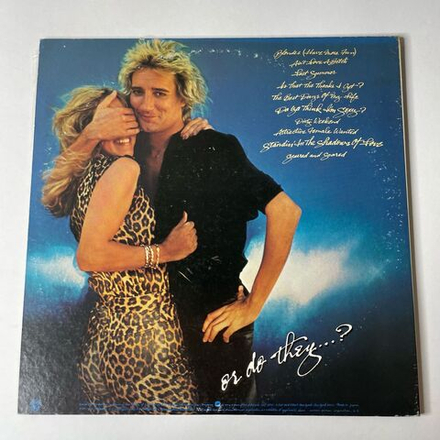 Винтажная виниловая пластинка LP Rod Stewart Blondes Have More Fun (Japan 1978) (No Obi) Scarred And Scared