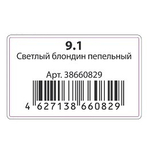 POINT. Краска для волос, тон №9.1, Светлый блондин пепельный 100мл
