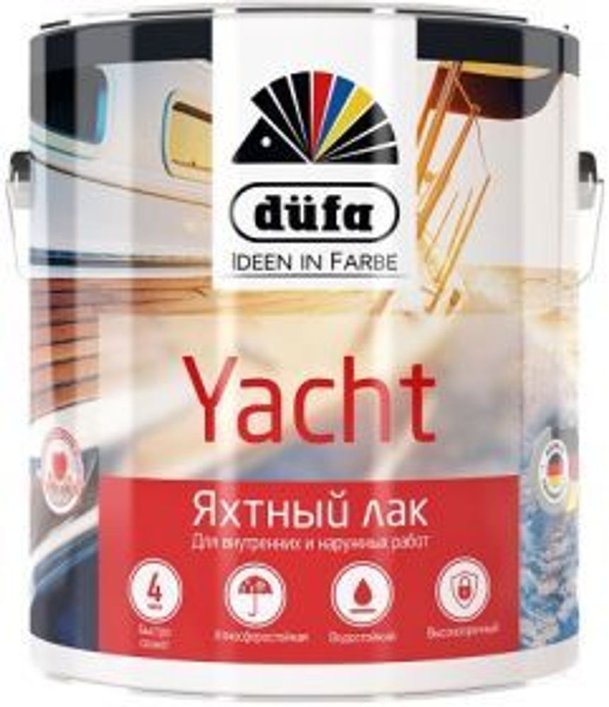 Лак Яхтный Dufa Yacht 0.75 л Глянцевый