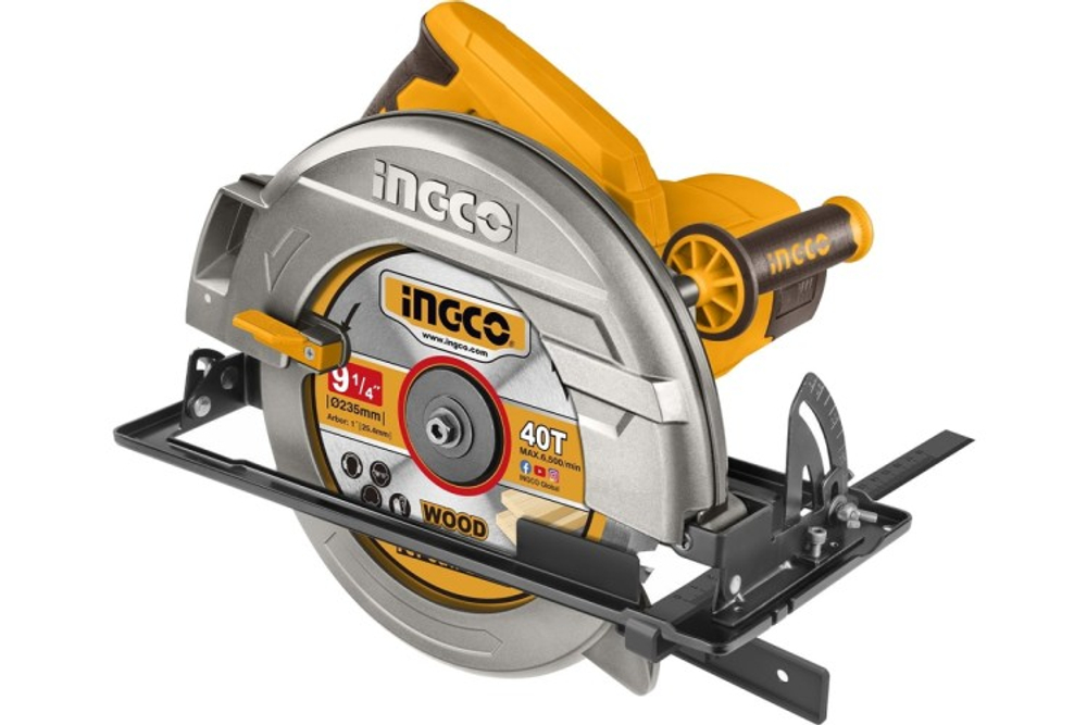 Пила циркулярная сетевая INGCO CS23522 235х25,4 мм 2,2 кВт