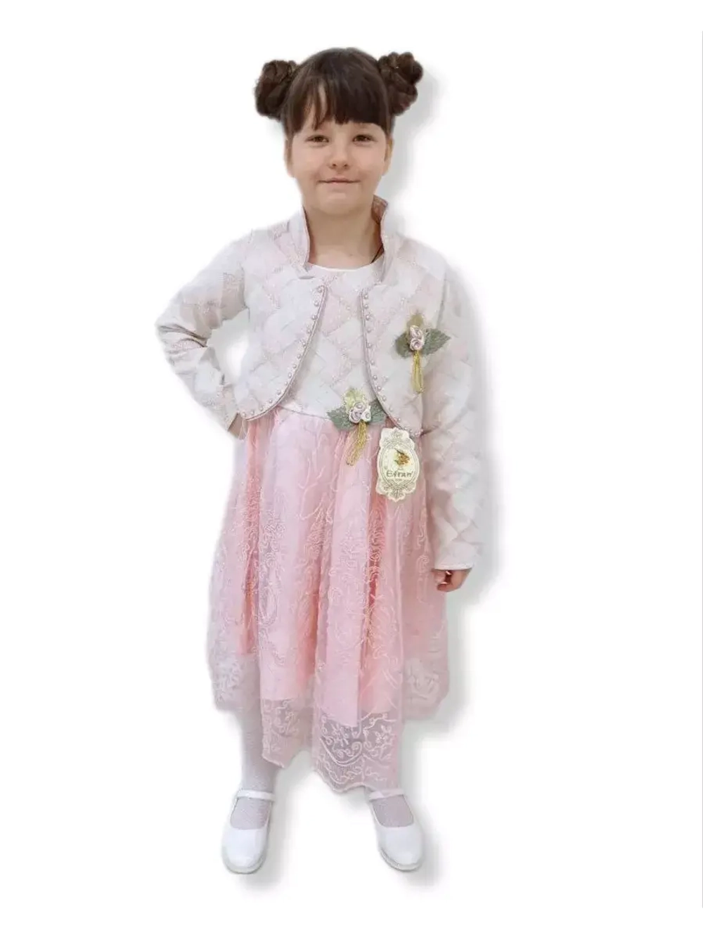 Платье для девочки с жакетом Турция.