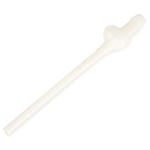 Светящаяся в темноте трубочка для напитков в виде пениса (Цвет: белый)