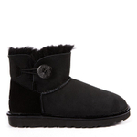 Угги Bailey Button Mini II Metallic Black