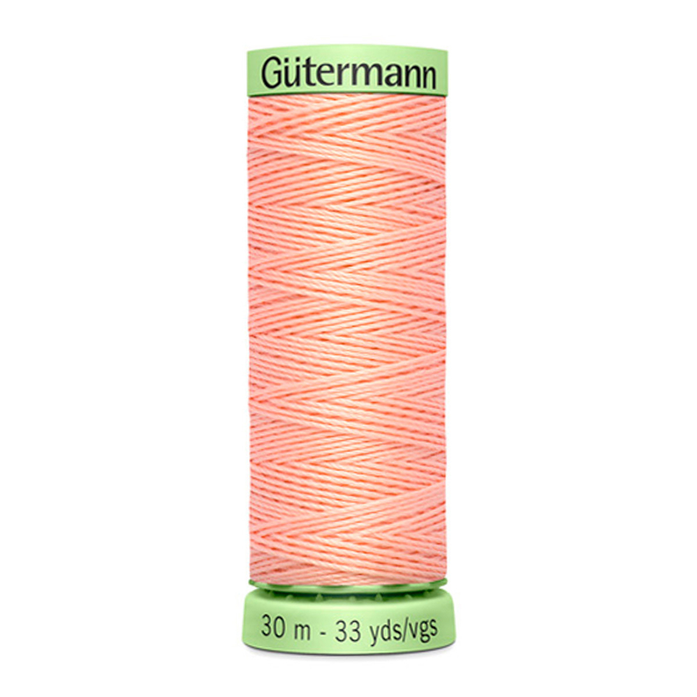 Нить Top Stitch 30/30 м для декоративной отстрочки, Gutermann, 165 жемчужно-персиковый