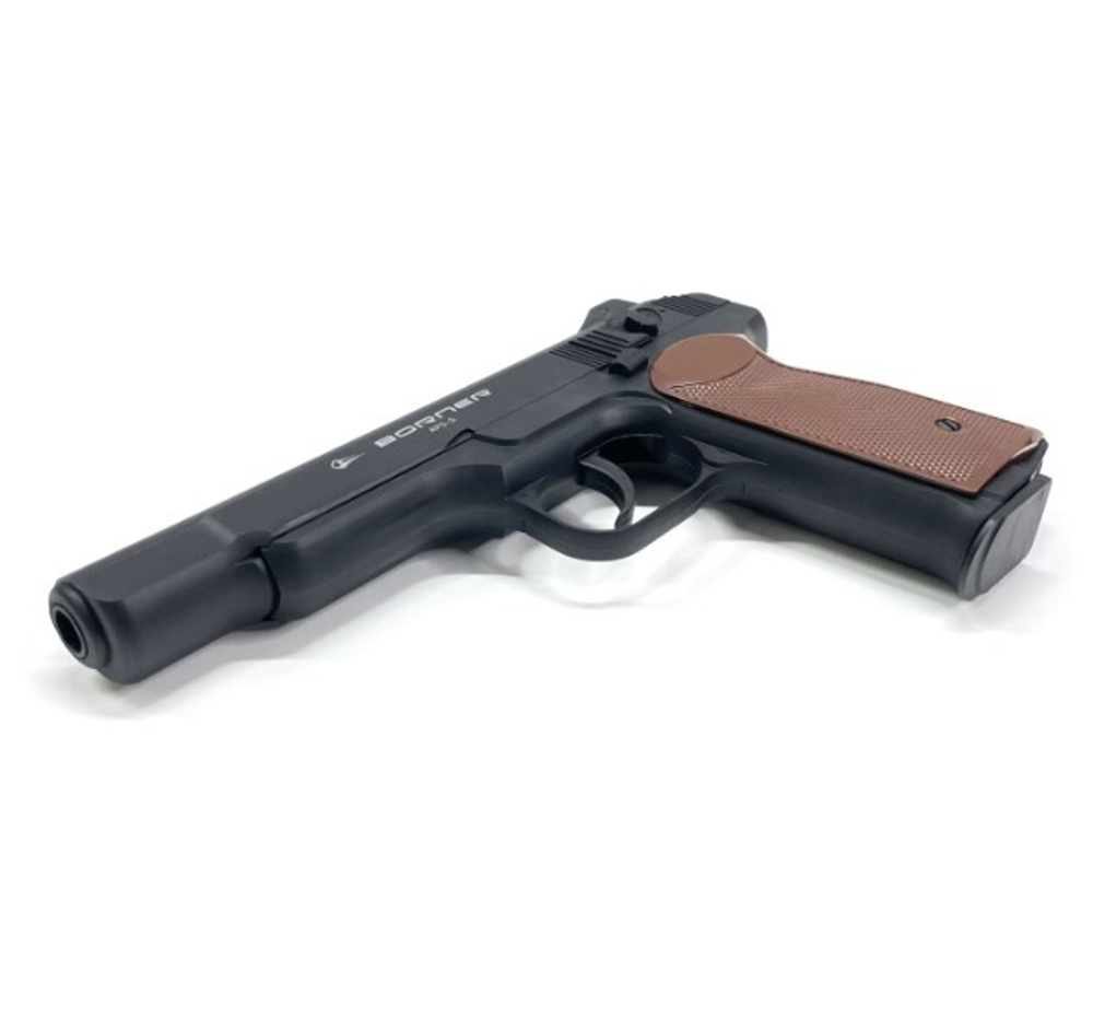 Пистолет пневматический Borner APS-S 4,5 мм пластик