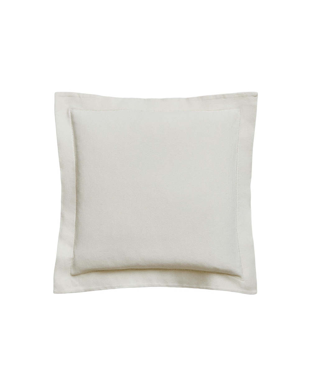 Zara Home наволочка декоративная из хлопка, молочный, 50x50 см