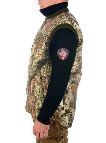 Охотничий жилет с подогревом RedLaika RL-H-03 (Серый каштан) (С греющим комплектом 8-30 часов, 6000 мАч)