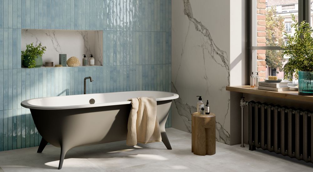 Ригельная плитка Rondine Colors Sky 450x48x9,11