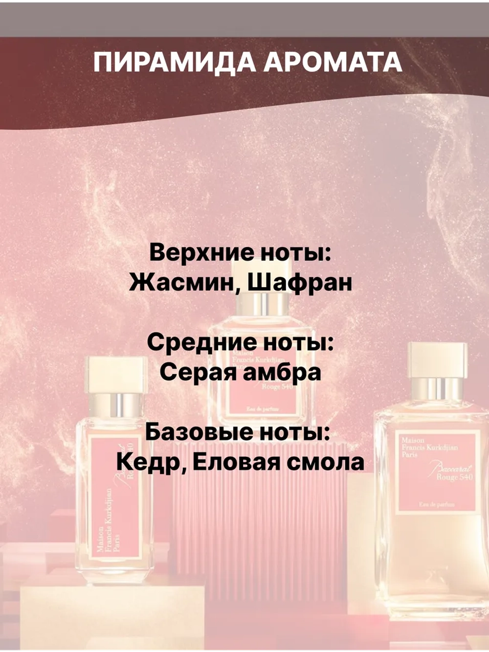 Отдушка Baccarat rouge 540 50 гр