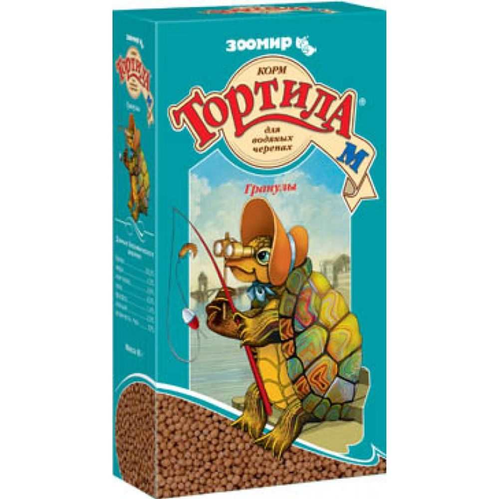 Зоомир "Тортилла-М" для в/черепах 90 гр.