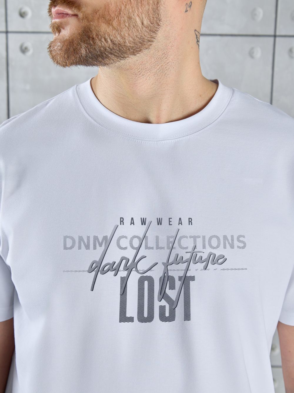 Фуфайка (футболка) мужская Арчи-2 Виотекс БЕЛЫЙ