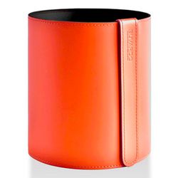 Корзина для бумаг 18 литров из кожи Cuoietto с металлической вставкой 320*270 (BBCMet) 6