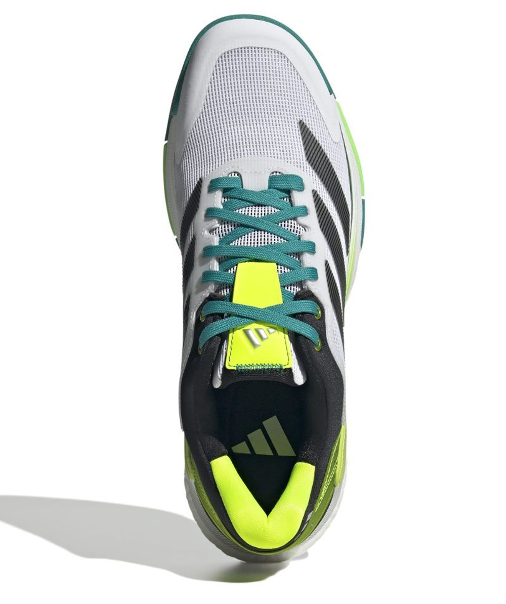 Мужские кроссовки для Падел Adidas Crazyquick Boost Padel - cloud white/core black/lime burst