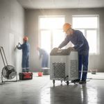 Осушитель воздуха Neoclima FDM04V профессиональный - [до 108 л. за сутки / для S≈300 м²]