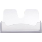 Подставка для визиток СТАММ тонированная серая