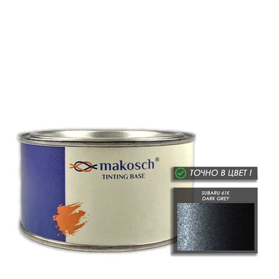Автоэмаль makosch/SUBARU 61K, Базовая эмаль, серый, перламутр, 200мл.