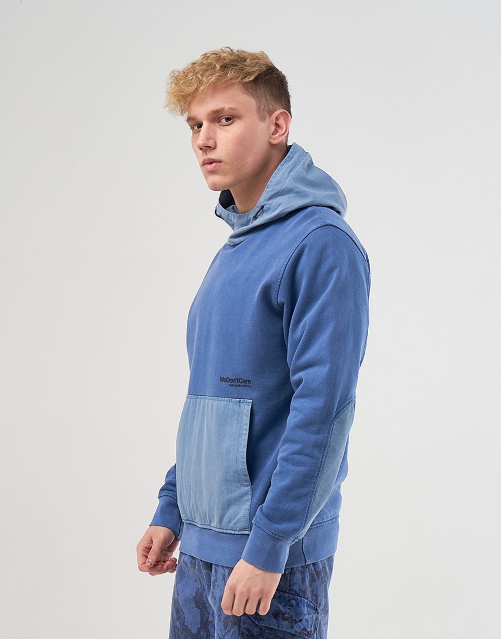 Худи We Don’t Care GD Hoodie Blue