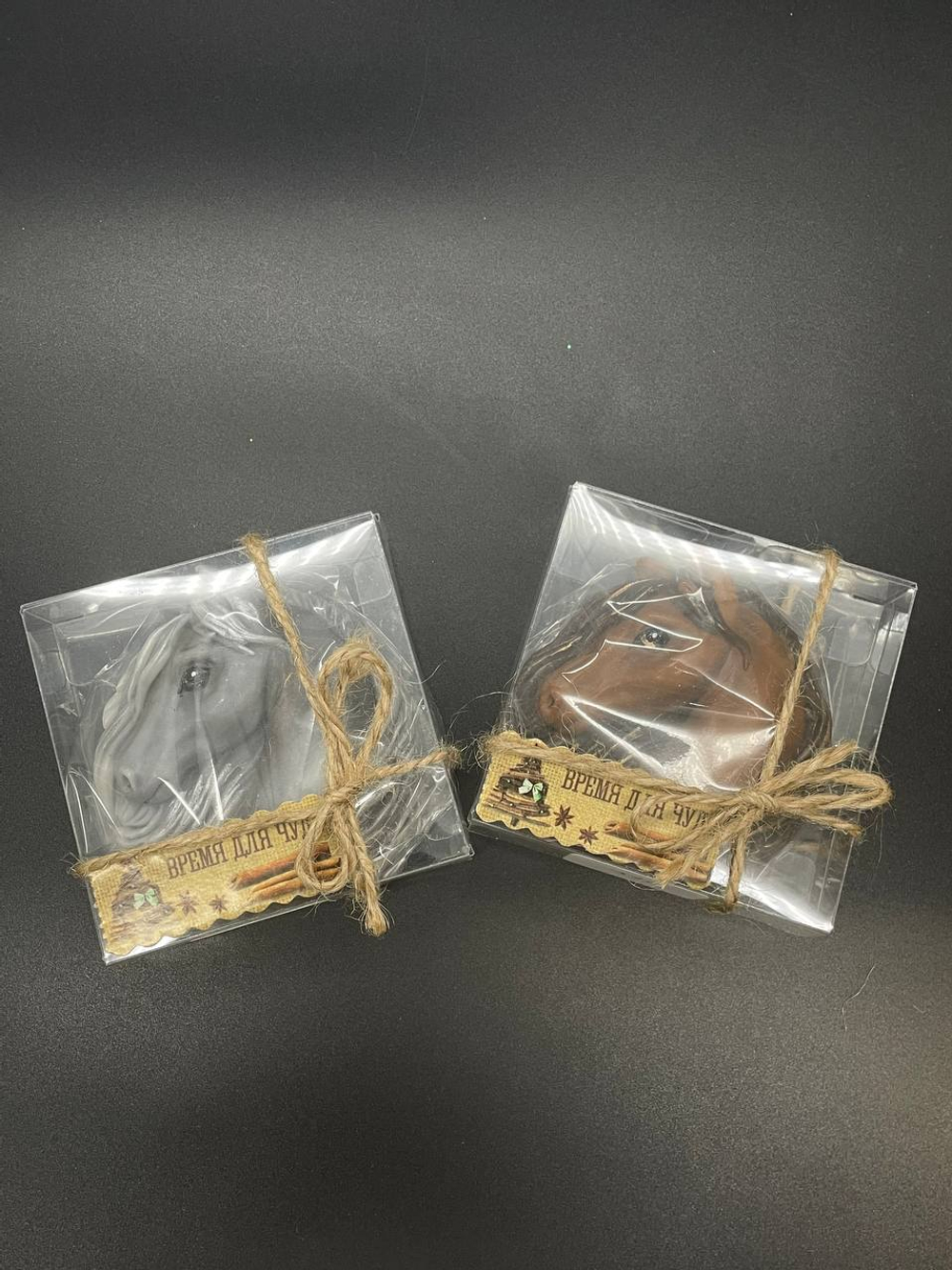 Ароматическое мыло ручной работы Лошадь "Время для чуда"