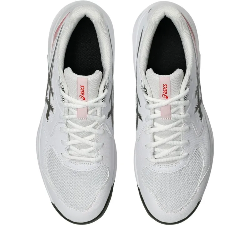 Мужские кроссовки теннисные Asics Gel-Dedicate 9 Clay - white/vintage khaki