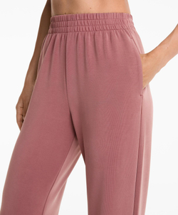 Oysho Брюки-джоггеры из ткани с модалом, розовый