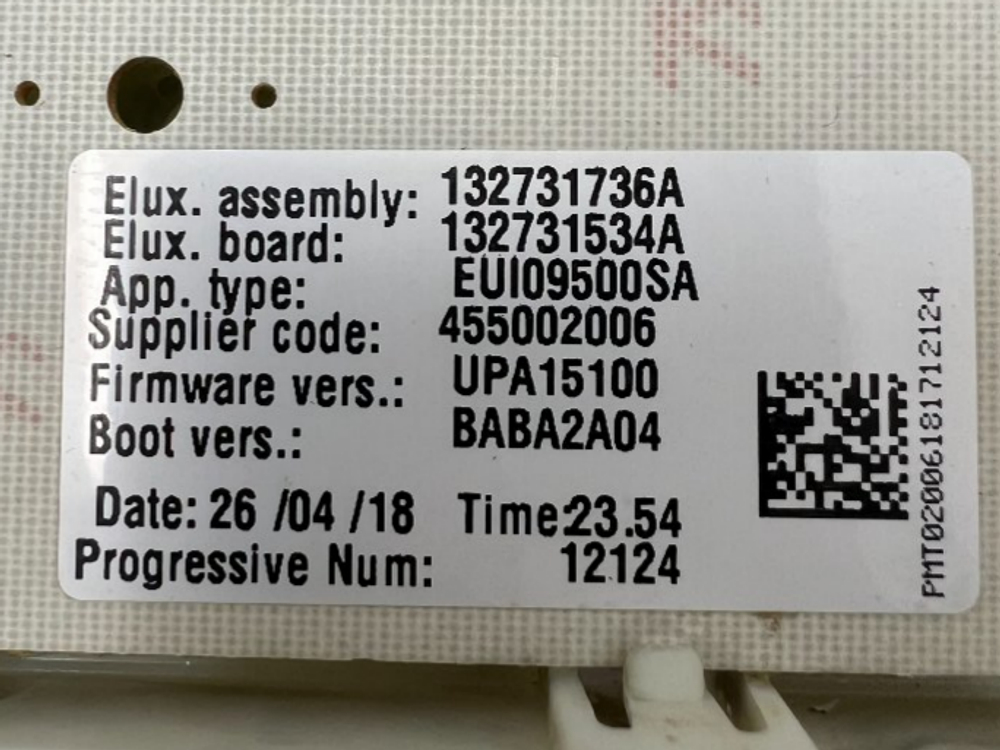 LINDO ZWSE680V кт83 Модуль индикации для стиральной машины Zanussi 132731736 б/у