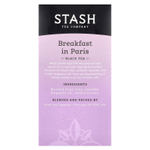 Stash Tea, черный чай, «Завтрак в Париже», 18 чайных пакетиков, 36 г (1,2 унции)