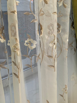 Комплект штор BlessLight Портьеры Канвас 270х100 1 шт. Брусничный