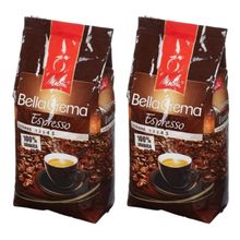 Кофе в зернах Melitta Bella Crema Espresso, 1 кг, 2 шт
