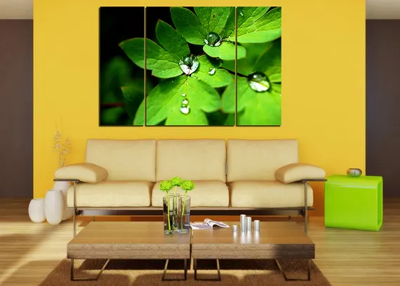 Модульная картина "Утренняя роса"