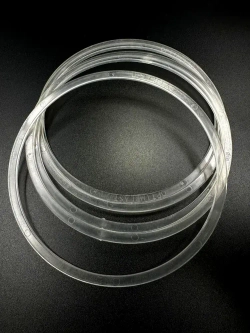 Термокольцо прозрачное для натяжного потолка диаметр 130мм 5 шт