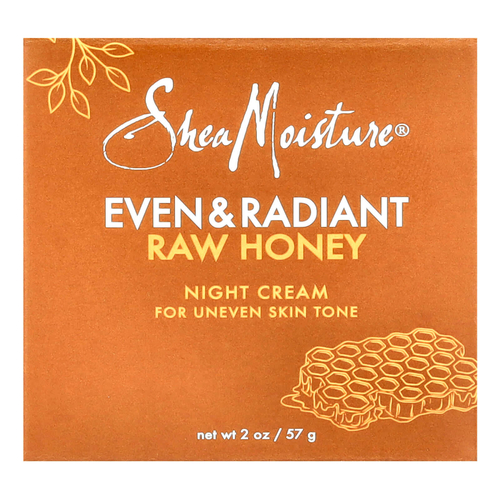 SheaMoisture, Even & Radiant Raw Honey, ночной крем, 57 г (2 унции)
