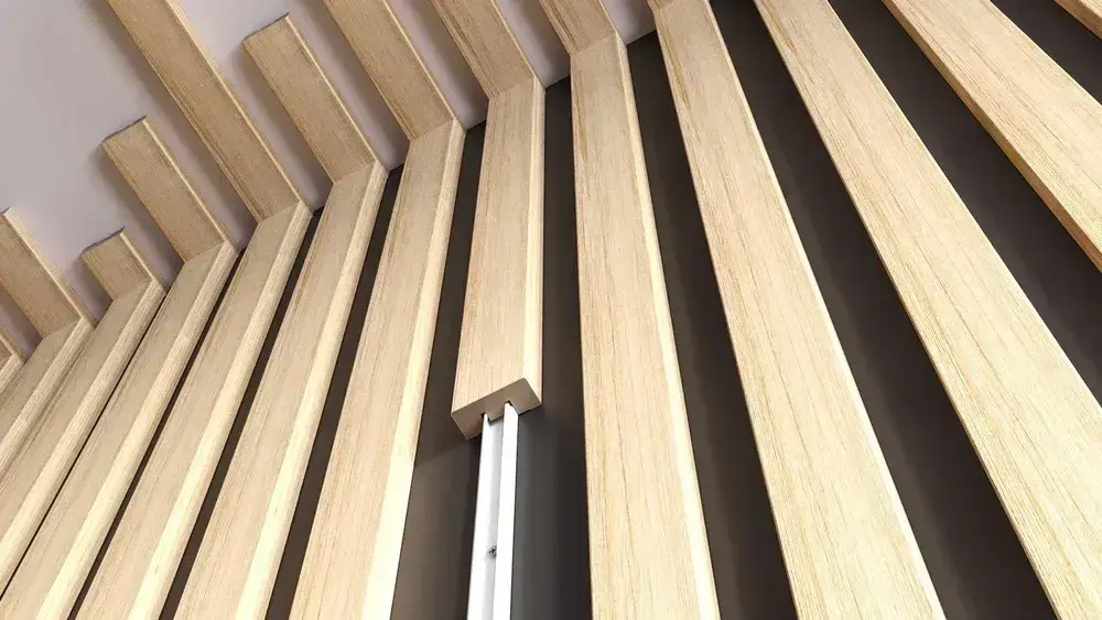 Интерьерная рейка ДУБ СОНОМА 16*40*2800 МДФ