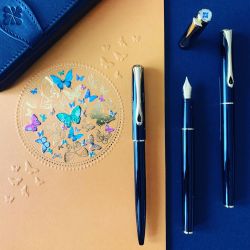 Ручка-роллер Diplomat Traveller черная (D40706030) 6