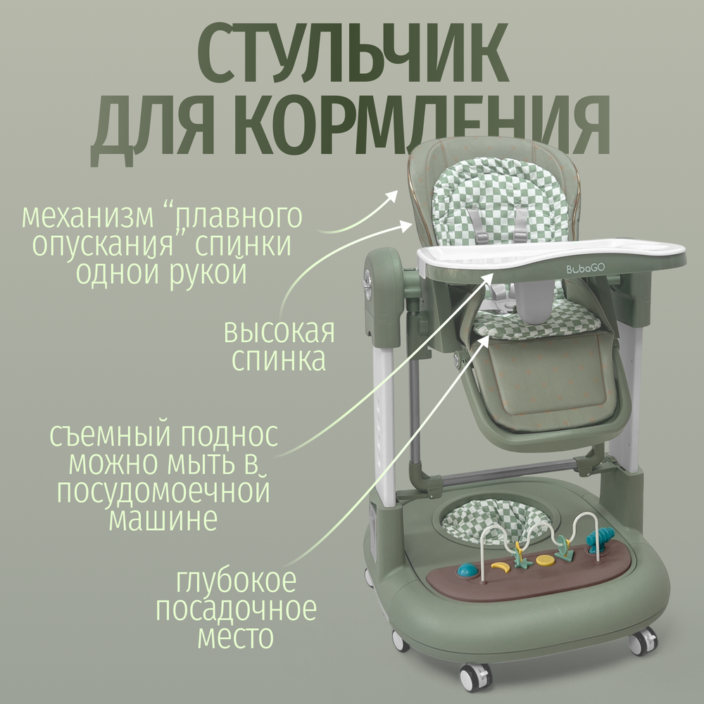 Многофункциональный стульчик для кормления 5в1 William