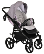 Детская коляска Tutis Novo Reflective 3 в 1 1142284 Кожа Lavender Metalic/Grey Reflective Print