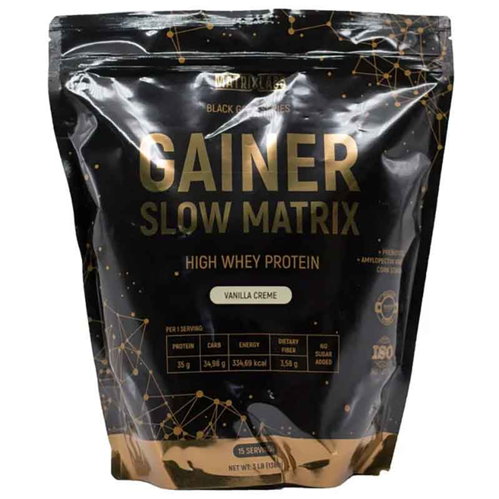 Matrix Labs Slow Matrix Gainer (Slow Carb, High Protein, Prebiotics, Fiber) (1360 гр.)