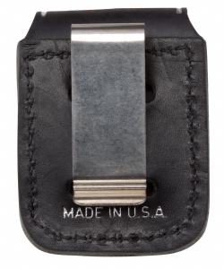 Чехол для зажигалки Zippo LPCBK*, черный, 57х30х75 мм