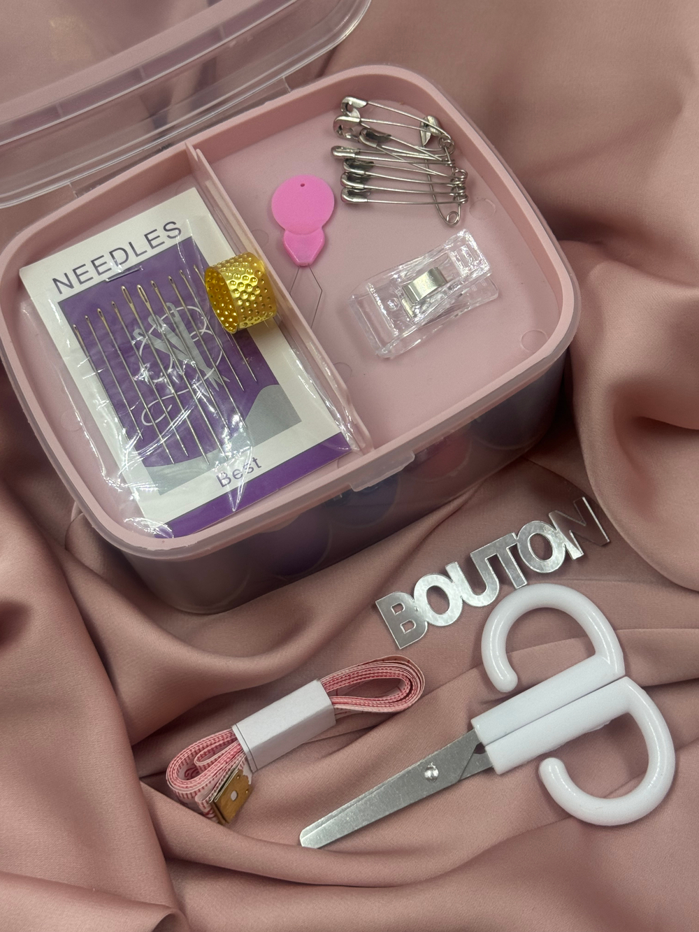 Швейный набор розовый
