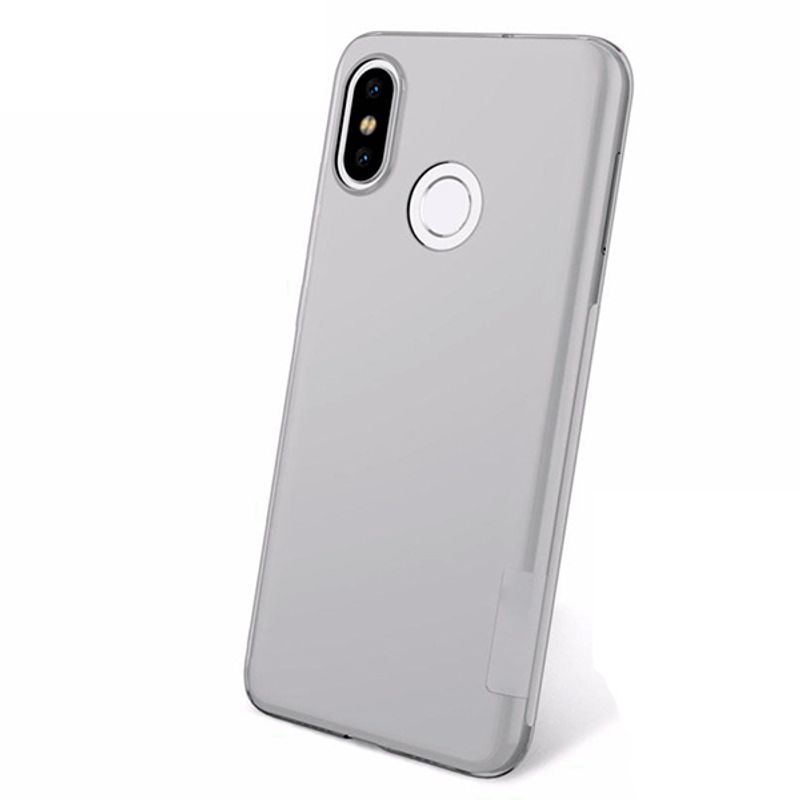 Силиконовый чехол Nillkin для Xiaomi Mi8SE (Серый)