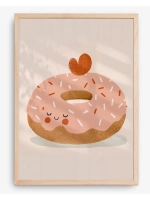 Постер для детской 30х40 см интерьерный эстетика