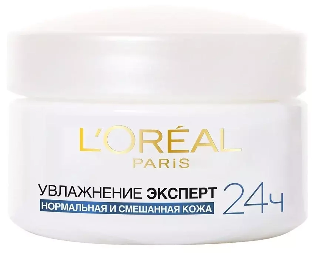 L'Oreal Paris крем для лица Увлажнение эксперт для нормальной и смешанной кожи, 50 мл
