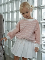 Розовый свитшот для девочки в школу