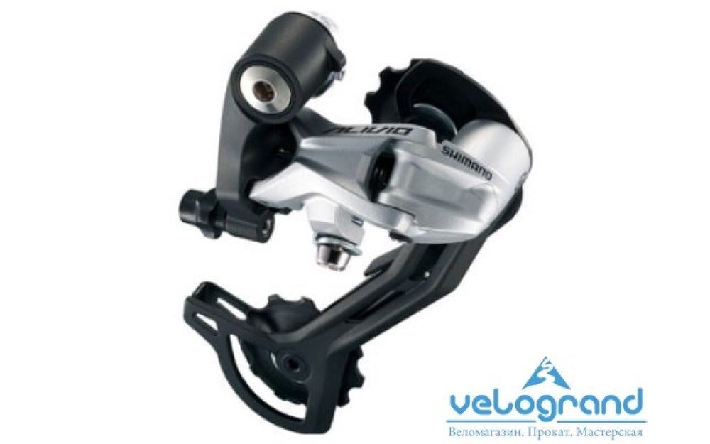 Переключатель задний Shimano Alivio RD-M430, длинная лапка (9 ск.)